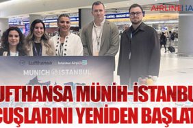 Lufthansa Münih-İstanbul Uçuşlarını Yeniden Başlattı