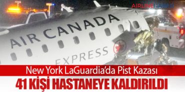 New York LaGuardia’da Pist Kazası: 41 Kişi Hastaneye Kaldırıldı