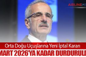 Orta Doğu Uçuşlarına Yeni İptal Kararı: 6 Mart 2026’ya Kadar Durduruldu