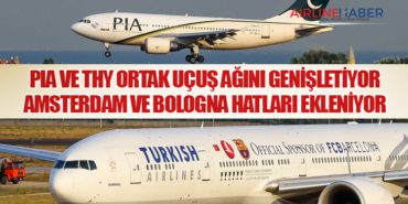 PIA ve THY Ortak Uçuş Ağını Genişletiyor: Amsterdam ve Bologna Hatları Ekleniyor