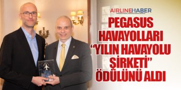 Pegasus Havayolları “Yılın Havayolu Şirketi” Ödülünü Aldı