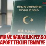 Savunma ve Havacılık Personeline Yeşil Pasaport Teklifi TBMM’ye Sunuldu