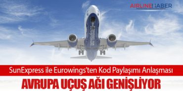 SunExpress ile Eurowings’ten Kod Paylaşımı Anlaşması: Avrupa Uçuş Ağı Genişliyor