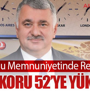 THY Yolcu Memnuniyetinde Rekor Artış: NPS Skoru 52’ye Yükseldi