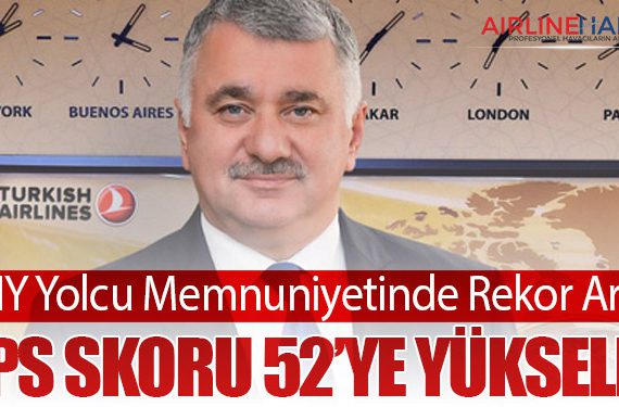 THY Yolcu Memnuniyetinde Rekor Artış: NPS Skoru 52’ye Yükseldi