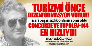 Turizmi önce dezenformasyon vurur! Ticari başarısızlık onların sonu oldu Concorde ve Tupolev-144 en hızlıydı