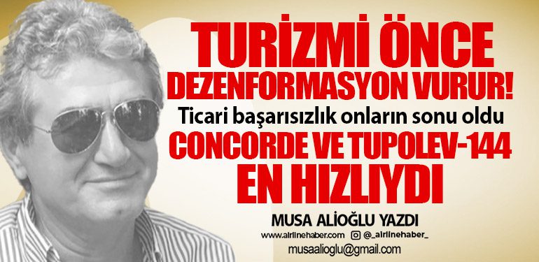 Turizmi önce dezenformasyon vurur! Ticari başarısızlık onların sonu oldu Concorde ve Tupolev-144 en hızlıydı