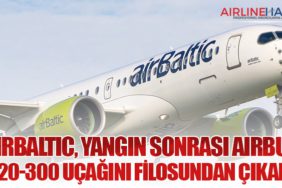 airBaltic, Yangın Sonrası Airbus A220-300 Uçağını Filosundan Çıkardı