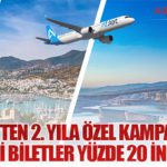 AJet’ten 2. Yıla Özel Kampanya Yurt İçi Biletler Yüzde 20 İndirimli
