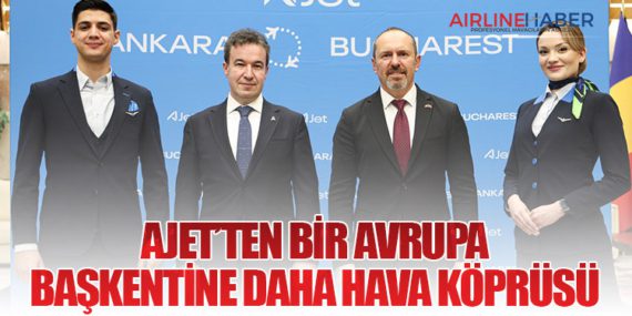 AJet’ten Bir Avrupa Başkentine Daha Hava Köprüsü