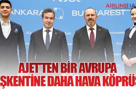 AJet’ten Bir Avrupa Başkentine Daha Hava Köprüsü