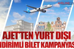 AJet’ten Yurt Dışı İndirimli Bilet Kampanyası