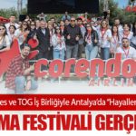 Corendon Airlines ve TOG İş Birliğiyle Antalya’da “Hayaller Uçuşa Geçiyor” Uçurtma Festivali Gerçekleşti