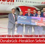 Corendon Airlines’tan Almanya–Yunanistan Hattında Yeni Uçuş: Münster/Osnabrück–Heraklion Seferleri Başladı
