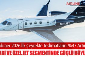 Embraer 2026 İlk Çeyrekte Teslimatlarını %47 Artırdı: Ticari ve Özel Jet Segmentinde Güçlü Büyüme