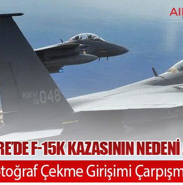 Güney Kore’de F-15K Kazasının Nedeni Açıklandı: Kokpitte Fotoğraf Çekme Girişimi Çarpışmaya Yol Açtı