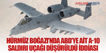 Hürmüz Boğazı’nda ABD’ye Ait A-10 Saldırı Uçağı Düşürüldü İddiası