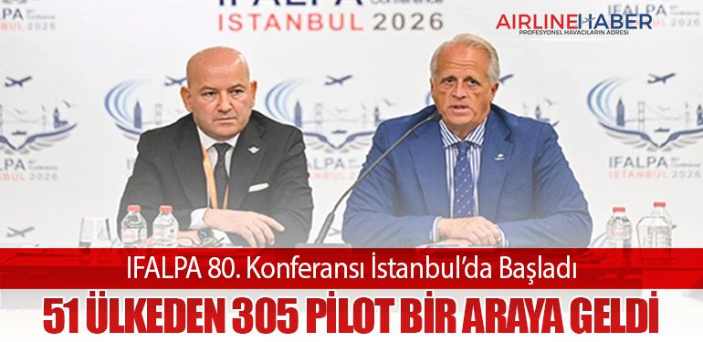 IFALPA 80. Konferansı İstanbul’da Başladı: 51 Ülkeden 305 Pilot Bir Araya Geldi