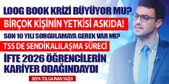 LOOG BOOK KRİZİ BÜYÜYOR MU? BİRÇOK KİŞİNİN YETKİSİ ASKIDA!