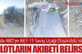 İran’da ABD’ye Ait F-15 Savaş Uçağı Düşürüldü İddiası: Pilotların Akıbeti Belirsiz