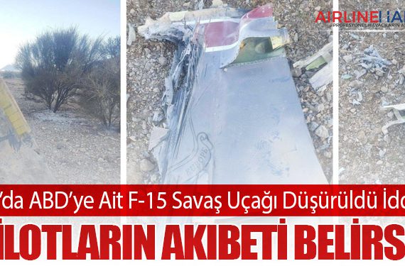 İran’da ABD’ye Ait F-15 Savaş Uçağı Düşürüldü İddiası: Pilotların Akıbeti Belirsiz