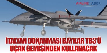 İtalyan Donanması Baykar TB3’ü Uçak Gemisinden Kullanacak