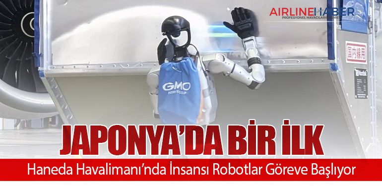 Japonya’da Bir İlk: Haneda Havalimanı’nda İnsansı Robotlar Göreve Başlıyor