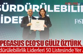 Pegasus CEO’su Güliz Öztürk, Sürdürülebilirlik Liderleri 50 Listesinde Yer Aldı