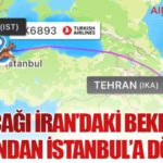 THY Uçağı İran’daki Bekleyişin Ardından İstanbul’a Döndü