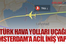 Türk Hava Yolları Uçağı Amsterdam’a Acil İniş Yaptı