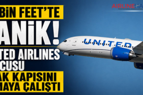 36 Bin Feet’te Panik: United Airlines Yolcusu Uçak Kapısını Açmaya Çalıştı