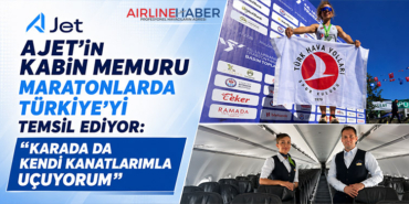 AJet’in Kabin Memuru Maratonlarda Türkiye’yi Temsil Ediyor: “Karada da Kendi Kanatlarımla Uçuyorum”