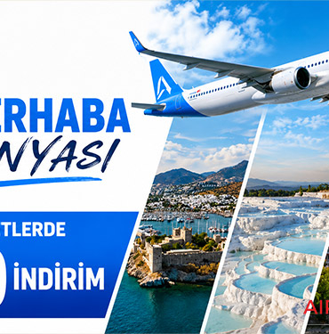 AJet’ten Yaza Merhaba Kampanyası Tüm Yurt İçi Biletlerde Yüzde 30 İndirim