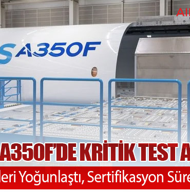 Airbus A350F’de Kritik Test Aşaması: Yer Denemeleri Yoğunlaştı, Sertifikasyon Süreci Yaklaşıyor