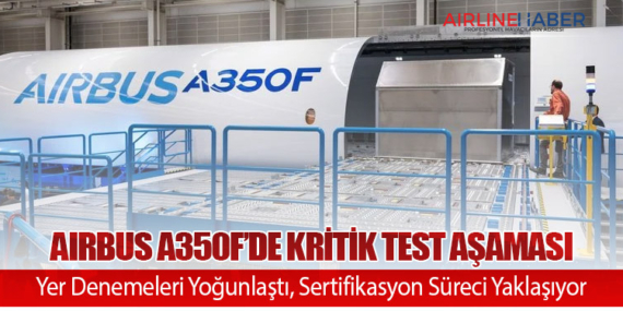 Airbus A350F’de Kritik Test Aşaması: Yer Denemeleri Yoğunlaştı, Sertifikasyon Süreci Yaklaşıyor