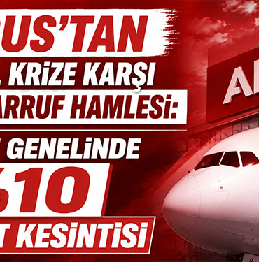Airbus’tan Küresel Krize Karşı Sert Tasarruf Hamlesi: Şirket Genelinde %10 Kesinti Kararı