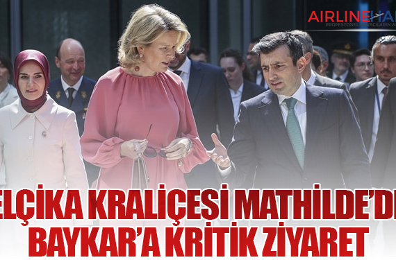 Belçika Kraliçesi Mathilde’den Baykar’a Kritik Ziyaret