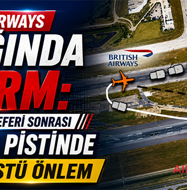 British Airways Uçağında Alarm: İbiza-Londra Seferi Sonrası Gatwick Pistinde Olağanüstü Önlem