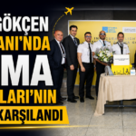 Sabiha Gökçen Havalimanı’nda Nesma Hava Yolları’nın ilk uçuşu karşılandı