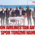 Corendon Airlines’tan Antalya’ya Dev Spor Turizmi Hamlesi