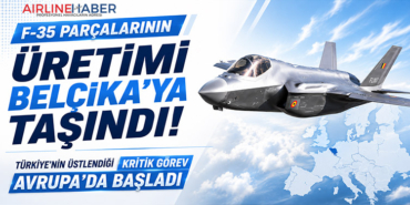 F-35 Parçalarının Üretimi Belçika’ya Taşındı: Türkiye’nin Üstlendiği Kritik Görev Avrupa’da Başladı