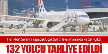 Frankfurt Seferini Yapacak Uçak Split Havalimanı’nda Pistten Çıktı: 132 Yolcu Tahliye Edildi