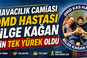 Havacılık Camiası DMD Hastası Bilge Kağan İçin Tek Yürek Oldu