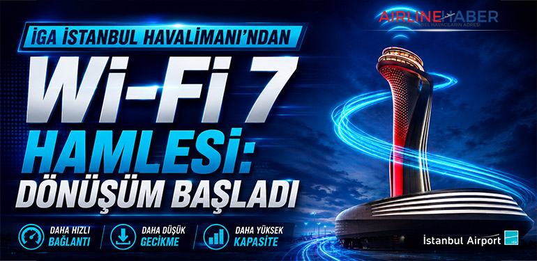 İGA İstanbul Havalimanı’ndan Wi-Fi 7 Hamlesi: Dönüşüm Başladı
