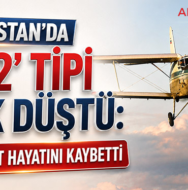 Kazakistan’da ‘An-2’ Tipi Uçak Düştü: 1 Pilot Hayatını Kaybetti