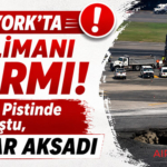 New York’ta Havalimanı Alarmı: LaGuardia Pistinde Çukur Oluştu, Uçuşlar Aksadı