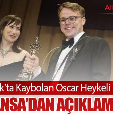 New York’ta Kaybolan Oscar Heykeli Bulundu: Lufthansa’dan Açıklama Geldi