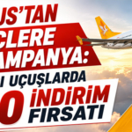 Pegasus’tan Gençlere Dev Kampanya: Yurt Dışı Uçuşlarda %50 İndirim Fırsatı