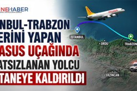 İstanbul-Trabzon Seferini Yapan Pegasus Uçağında Rahatsızlanan Yolcu Hastaneye Kaldırıldı
