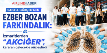 Sabiha Gökçen’den ezber bozan farkındalık: İzmaritlerden “akciğer”, kararan gelecekle yüzleştirdi